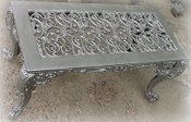 cast coffee table
