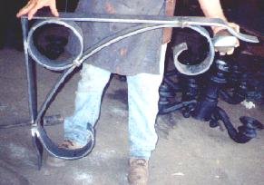 wrought iron bracket