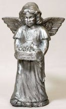 cast aluminum angel statue