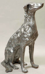 life size dog statue