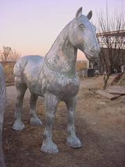 cast aluminum statue