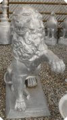 large lion statue