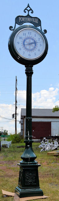 compton clock with custom printed dials