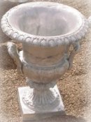 outdoor cast urn