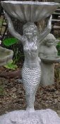 cast aluminum mermaid bath