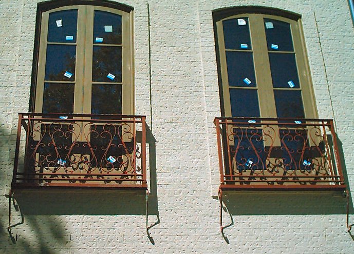 ornamental iron balconies